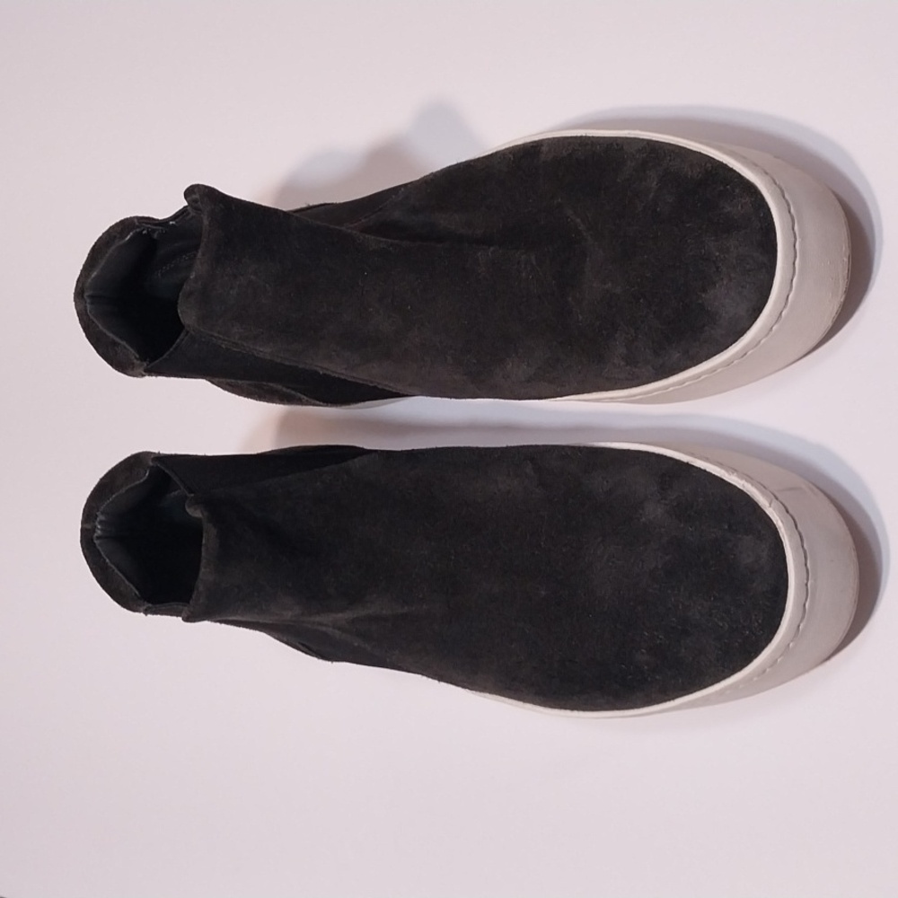 Vince Platform Suede Sneakers